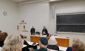 Class Meeting President Phillip Hanlon, Dick Chase